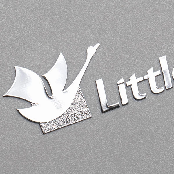 Etichetta in nichel metallizzato