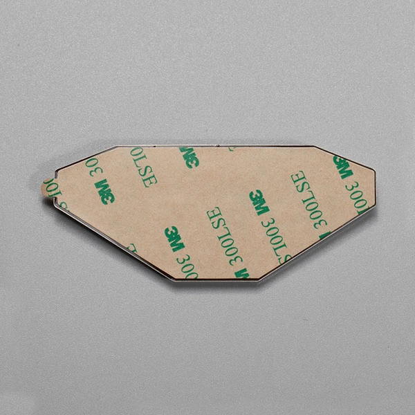 Logo personalizzato Etichetta in rilievo 3d Adesivi metallici opachi lucidi Fornitore di segni in Cina