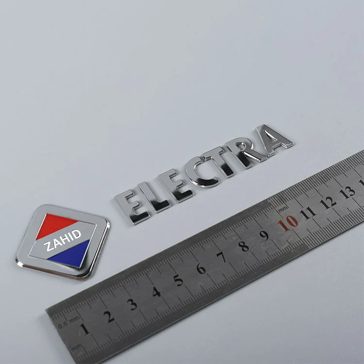 Adesivo a piastra metallica 3D