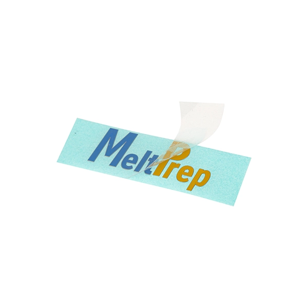 Etichetta adesiva in metallo nichel
