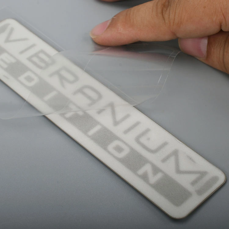 Sticker del logo nichel per etichetta in metallo elettroformio