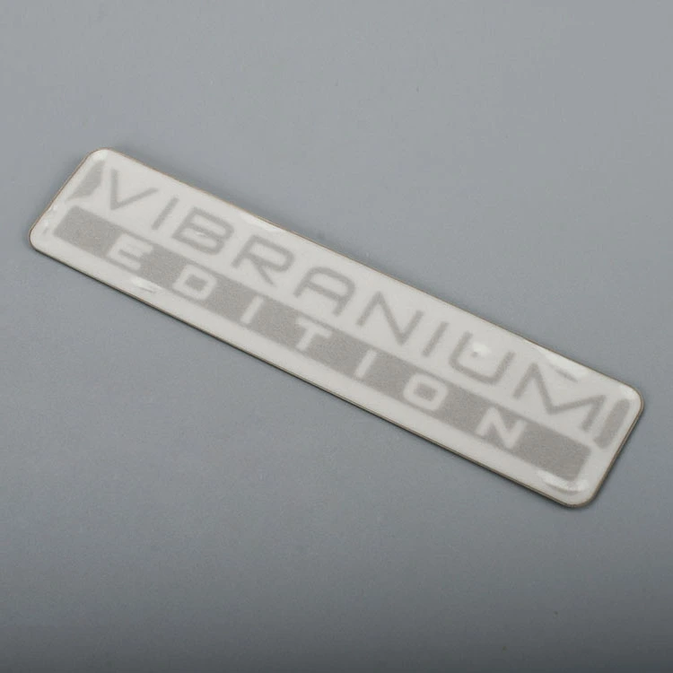 Sticker del logo nichel per etichetta in metallo elettroformio