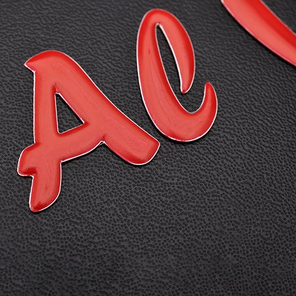 Distintivo con logo autoadesivo impermeabile per emblema per motocicletta in TPU morbido 3D