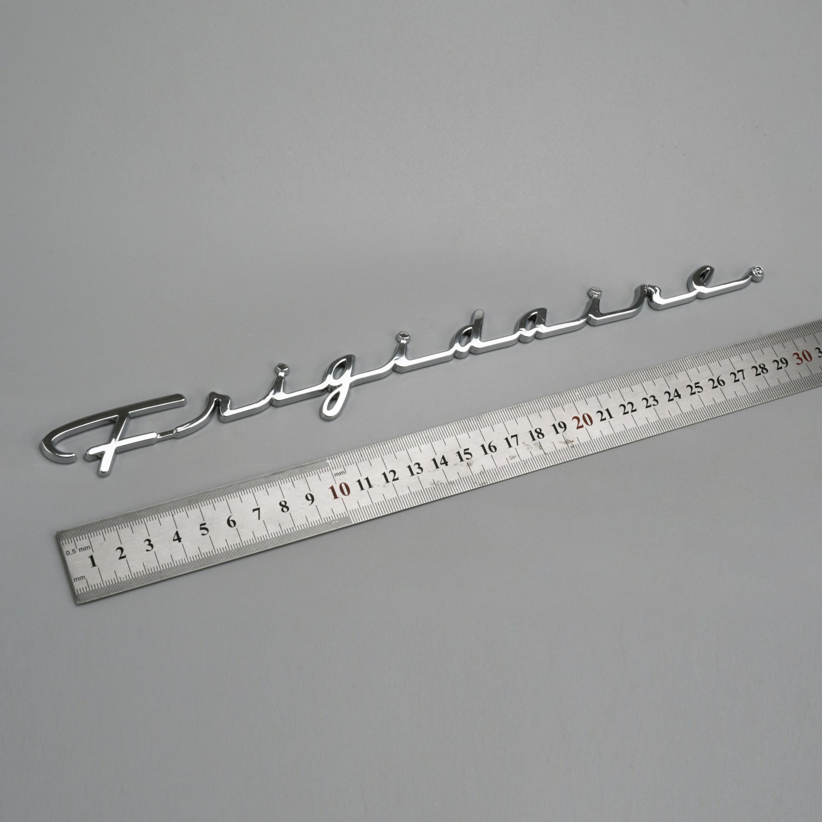 Emblema per auto in plastica ABS cromata