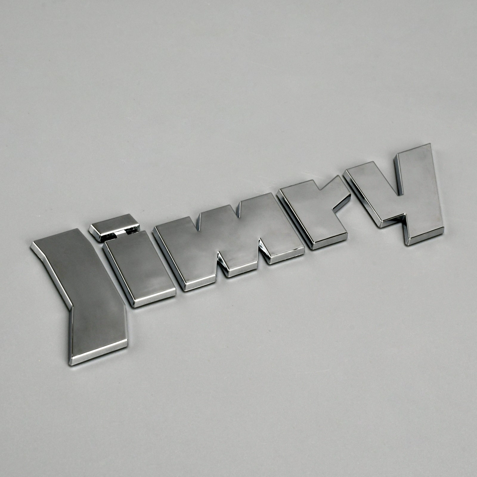 Adesivo con logo 3D con emblema in ABS cromato