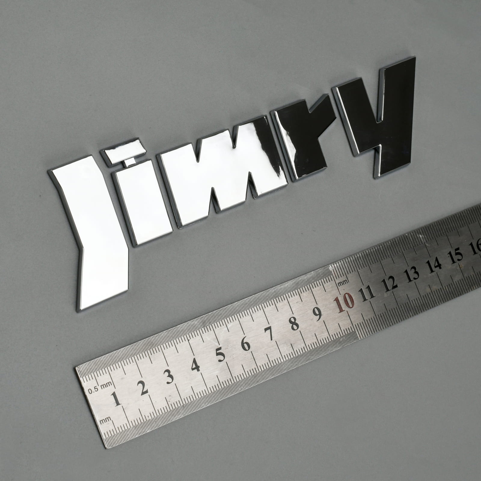 Adesivo con logo 3D con emblema in ABS cromato