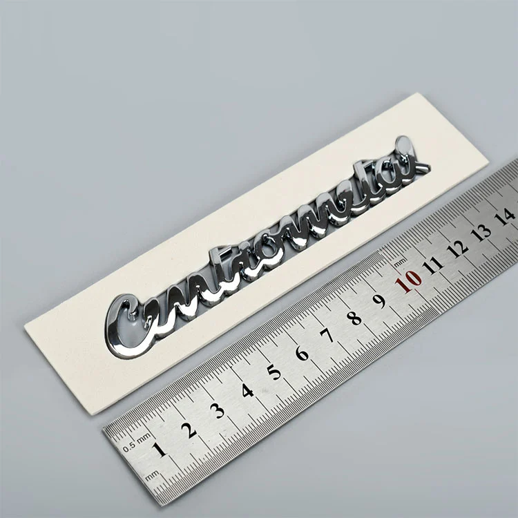 Logo in plastica ABS 3D