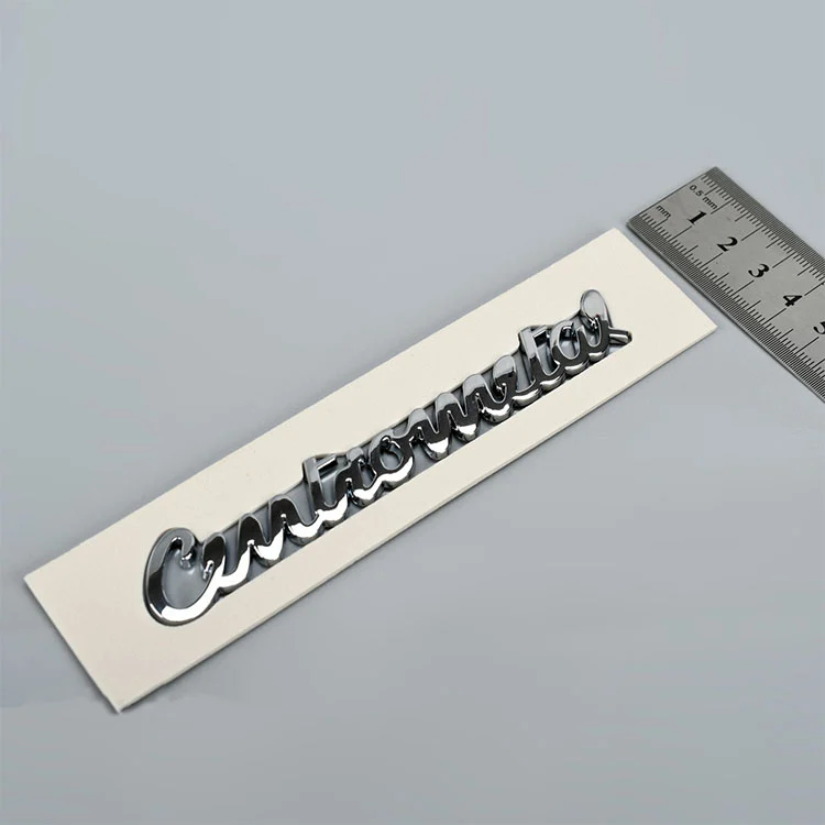 Logo in plastica ABS 3D