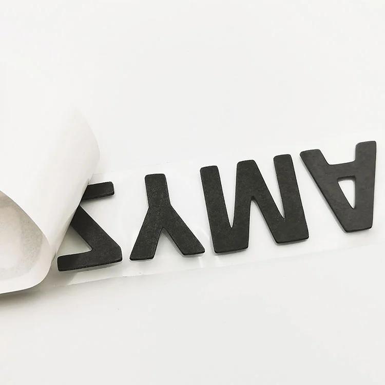 Adesivo 3D Chrome Silver Silt Etichetta