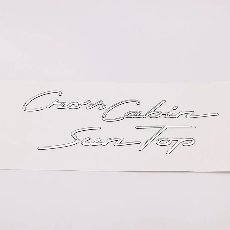 Etichette di marchi in plastica morbida in gel 3D