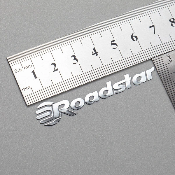 Etichette metalliche per trasferimento logo 3D
