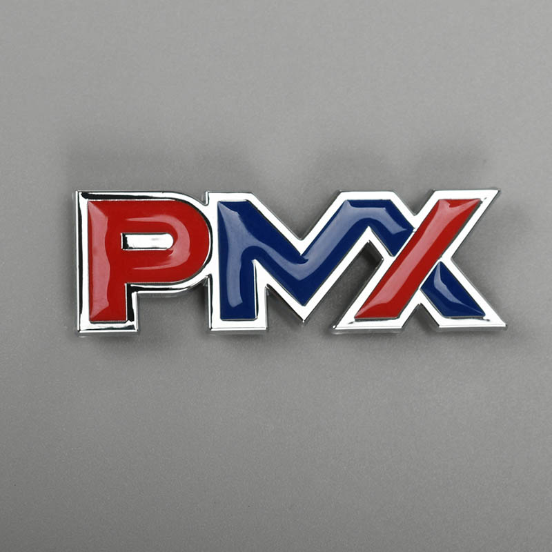 Adesivo con logo in plastica 3D