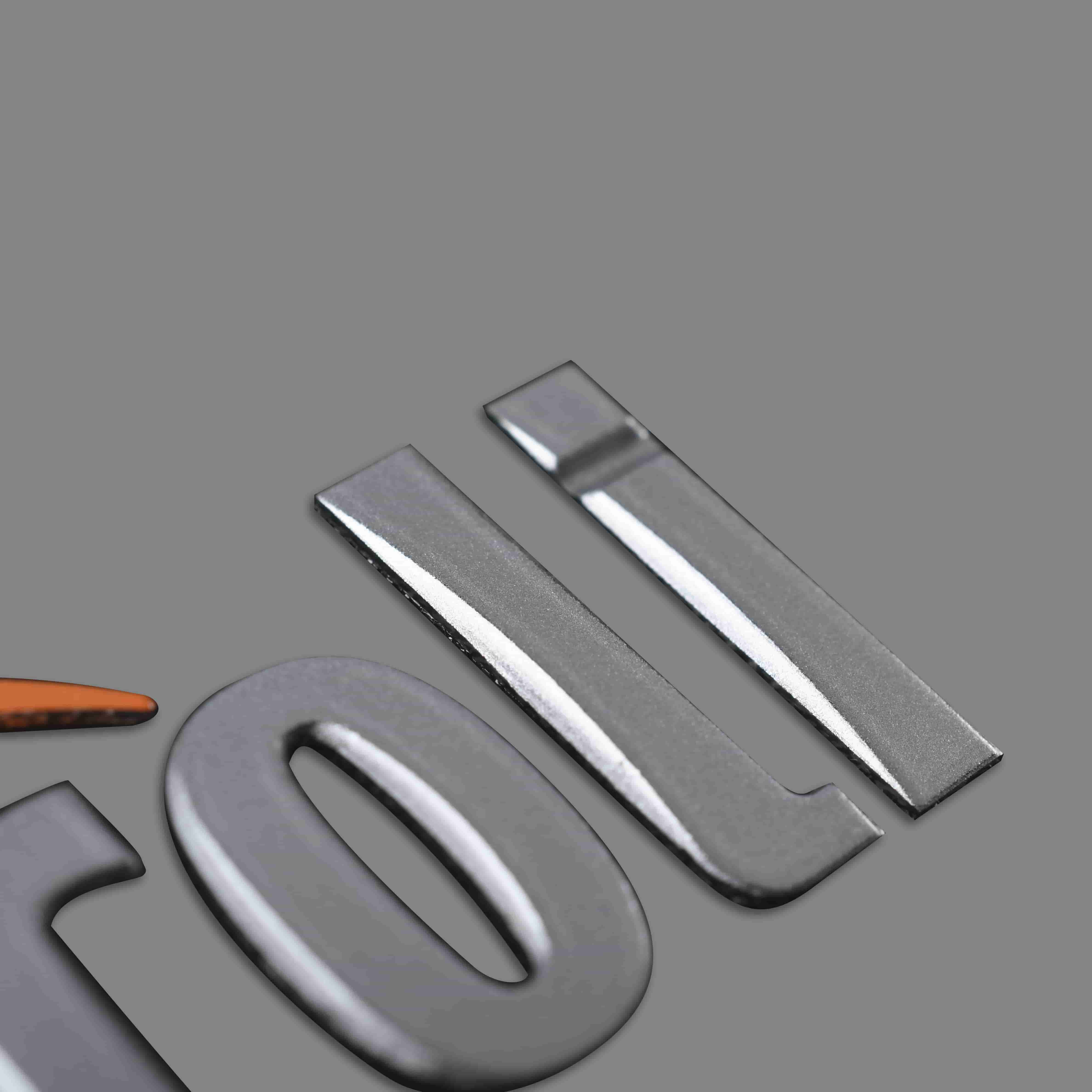Logo del marchio 3D adesivo in plastica