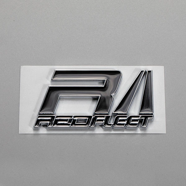 Adesivo con logo in ABS