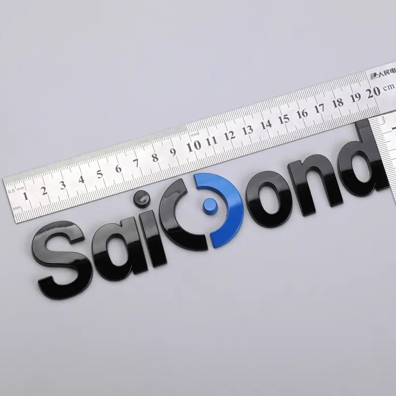 Emblema in plastica ABS