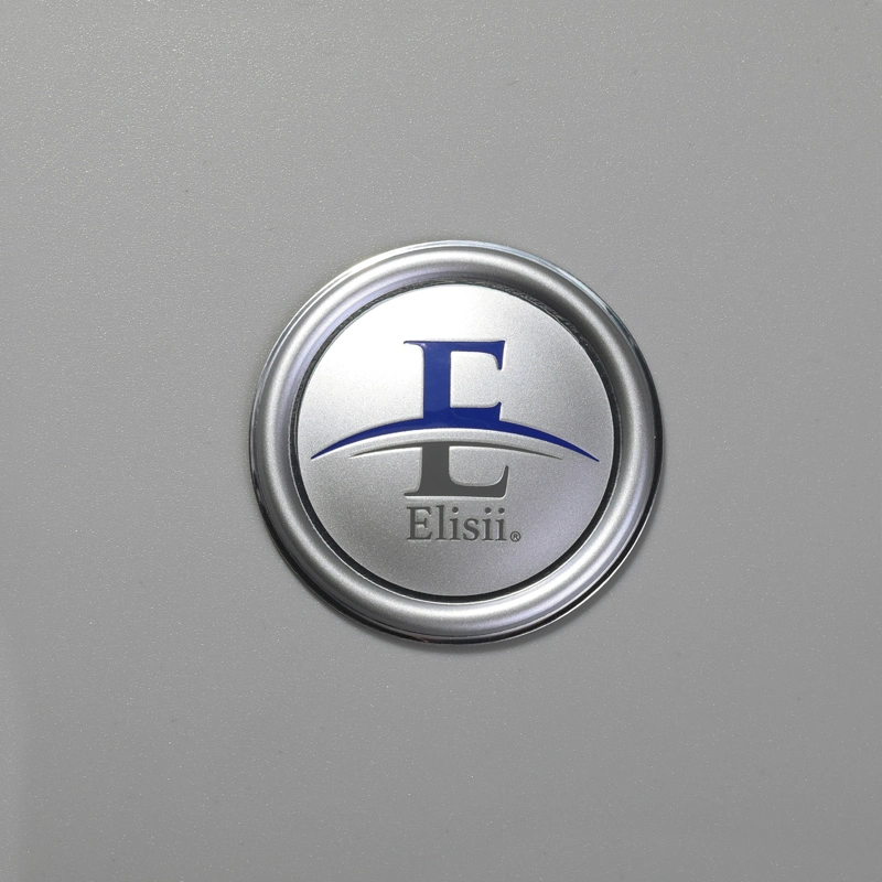 Etichetta in alluminio Logo personalizzato adesivo in rilievo 3d