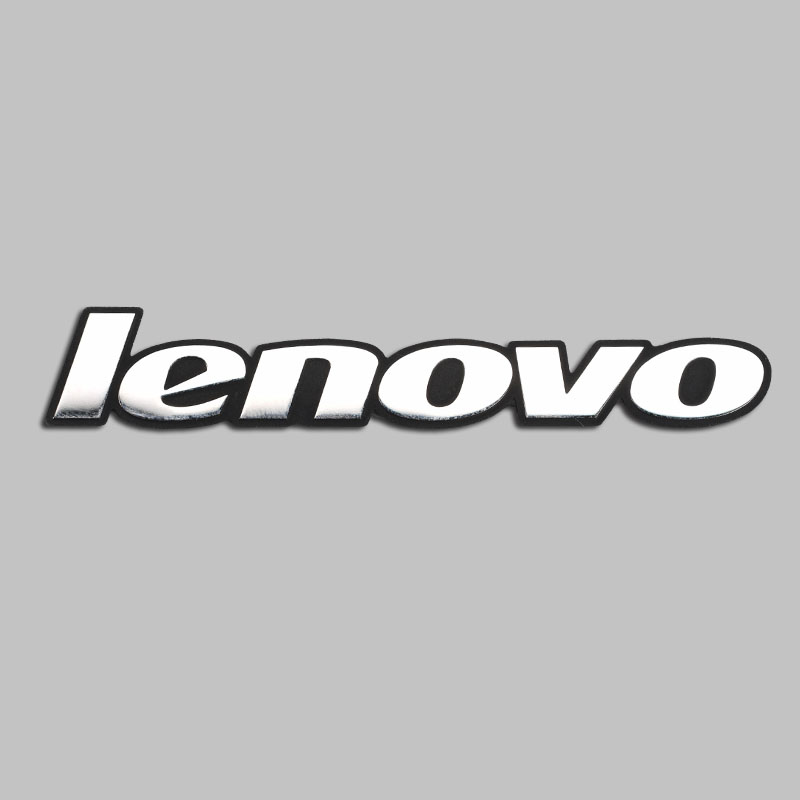 Adesivo in metallo con marchio Aptop