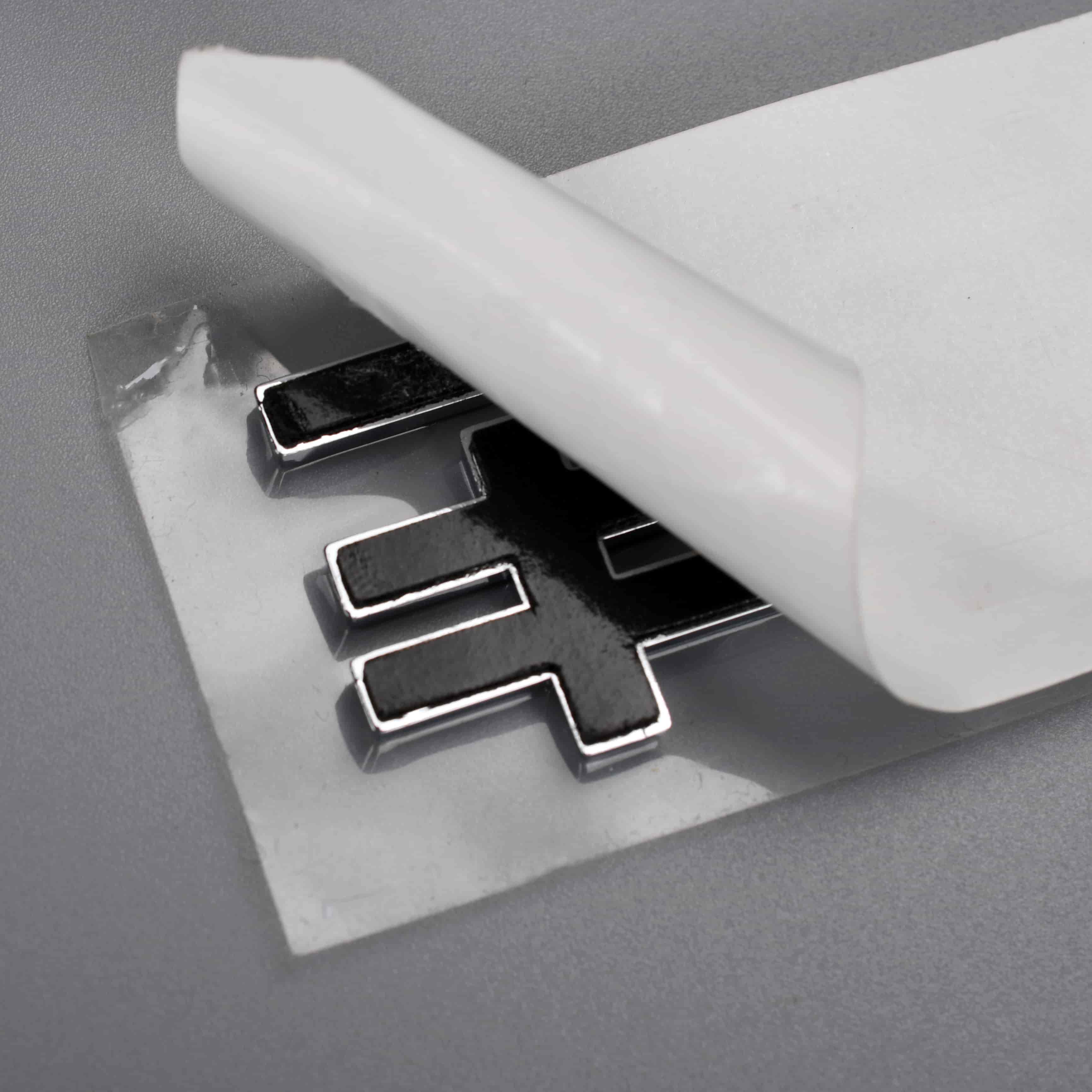 Adesivi per badge emblema auto in plastica per auto