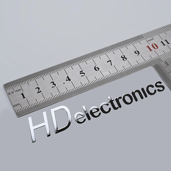 Adesivo con logo 3D