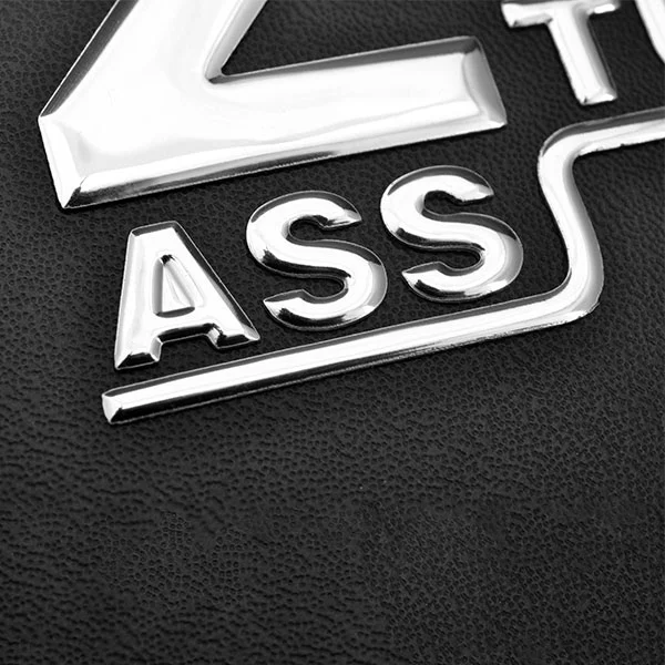 Badge decorativo autoadesivo impermeabile con etichetta morbida 3D per elettrodomestici