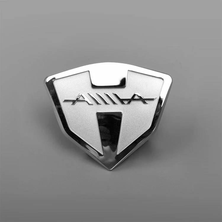 Electrorm 3D Metal Logo Etichette adesivo