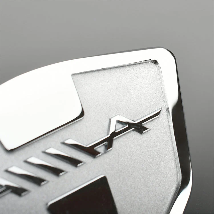 Electrorm 3D Metal Logo Etichette adesivo