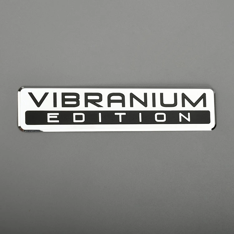 Sticker del logo nichel per etichetta in metallo elettroformio