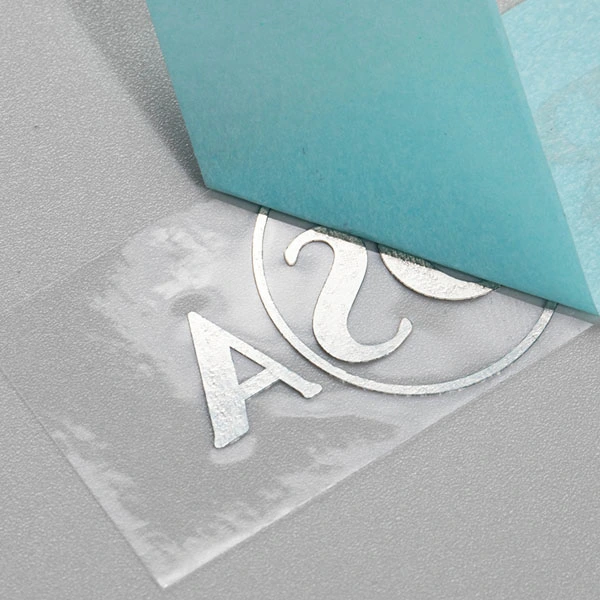 Etichetta in nichel elettrolitico