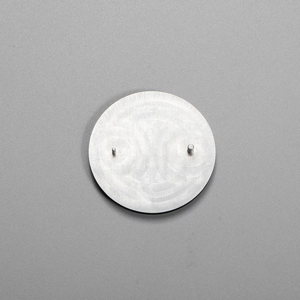Etichette metalliche con logo