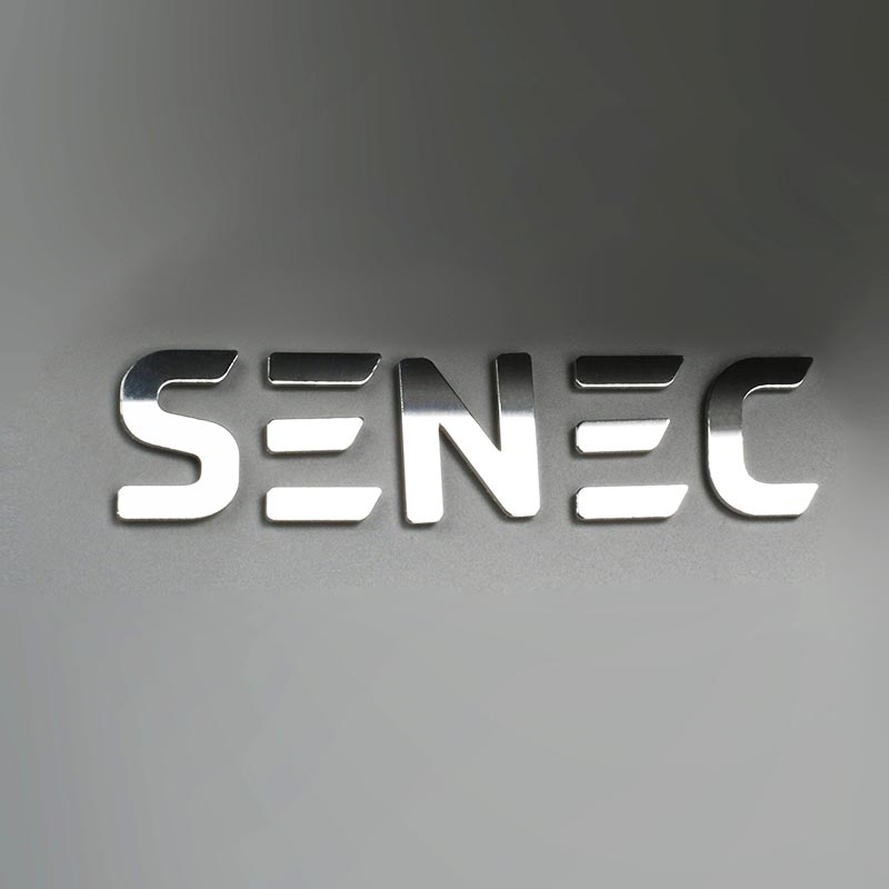 Logo inciso in metallo