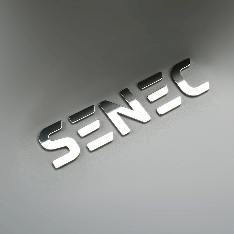 Logo inciso in metallo