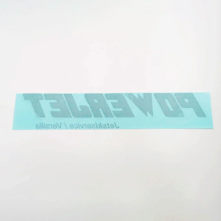 Adesivo etichetta del logo in metallo