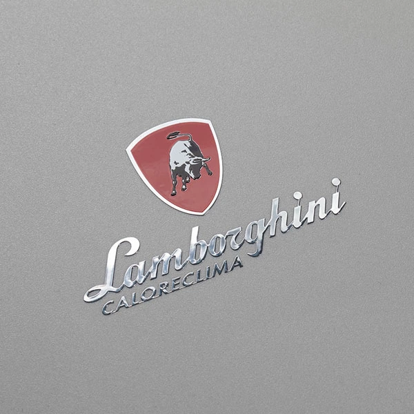 Logo resistente al calore in nichel lucido