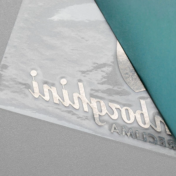 Logo resistente al calore in nichel lucido