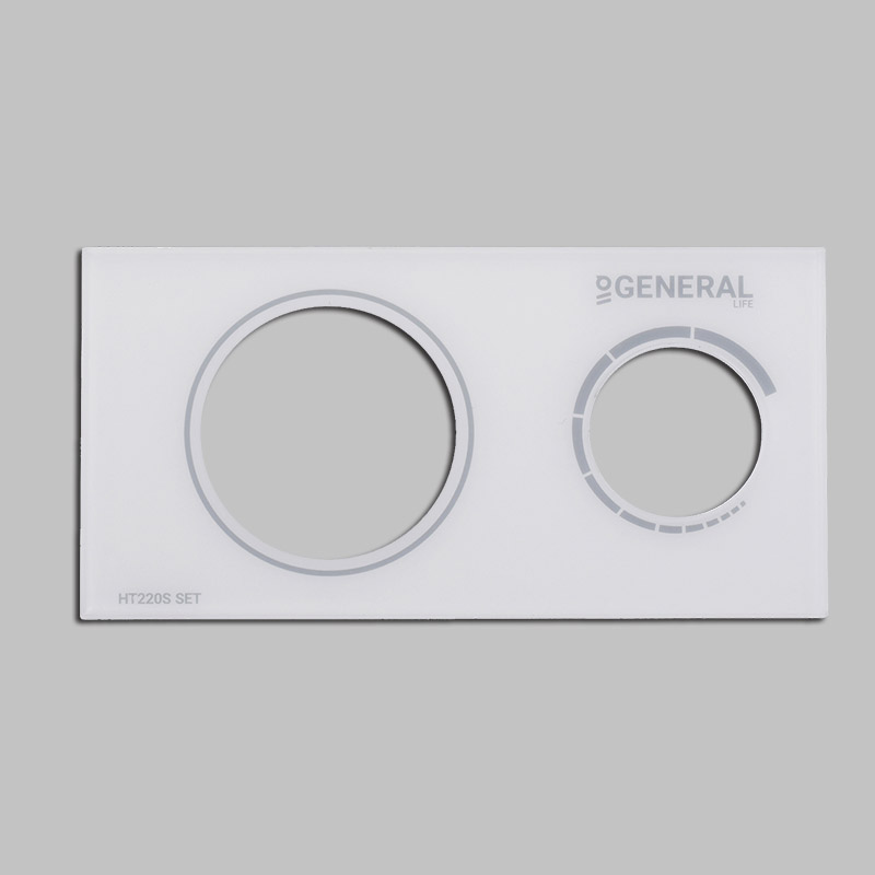 Tastiera PET con finestra trasparente