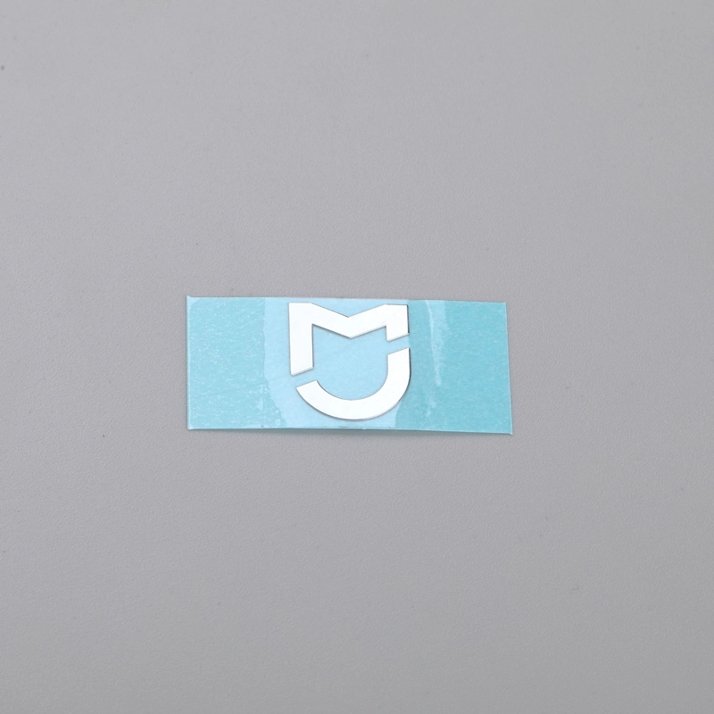 Insegna in metallo cromato con emblema in nichel 3D per Xiaomi