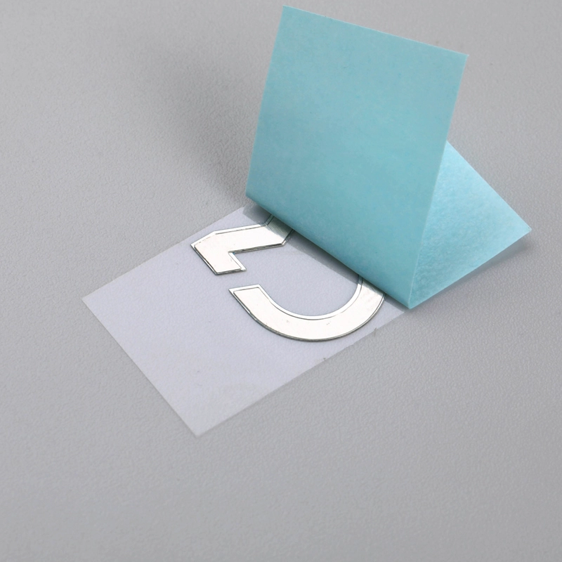 Insegna in metallo cromato con emblema in nichel 3D per Xiaomi