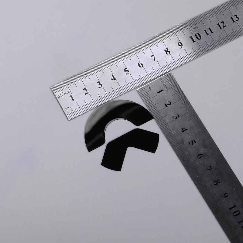 Adesivo in nichel 3D Logo emblema auto nero cromato