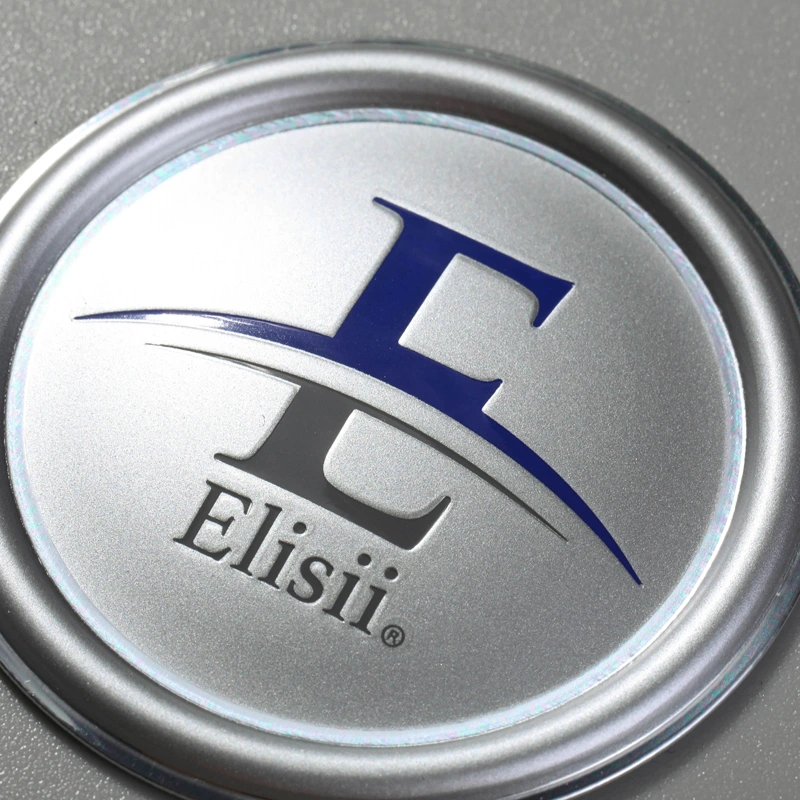 Etichetta in alluminio Logo personalizzato adesivo in rilievo 3d