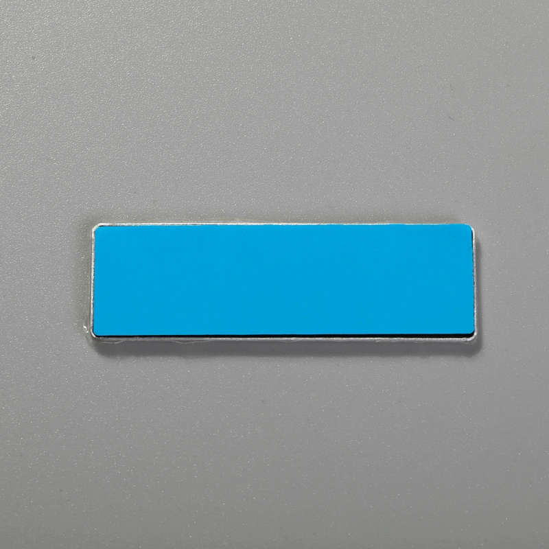 Adesivi con logo del marchio in alluminio per attrezzature