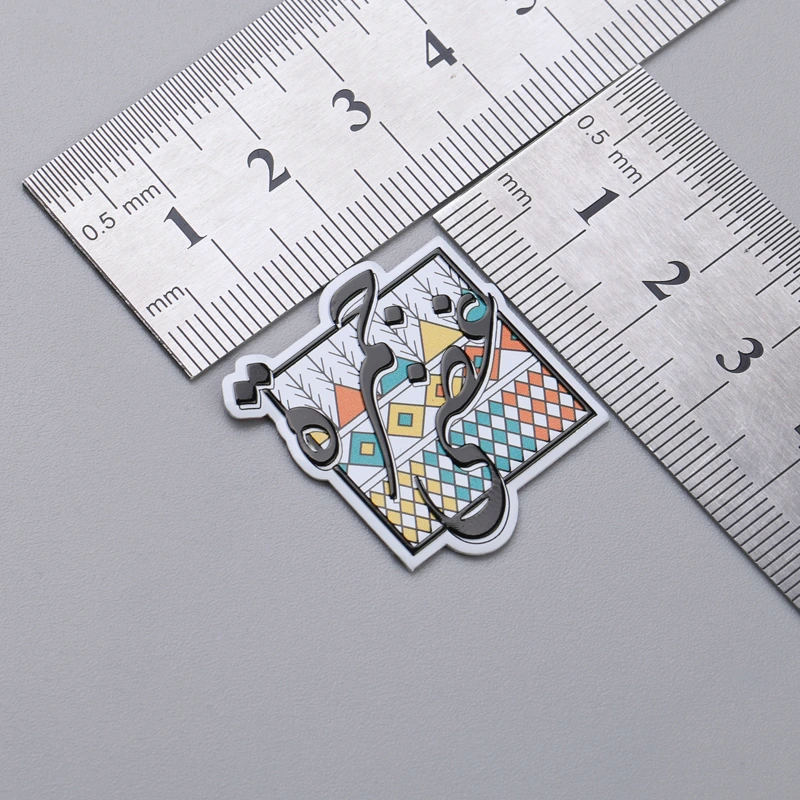 Etichette per serigrafia con targhetta con logo in alluminio