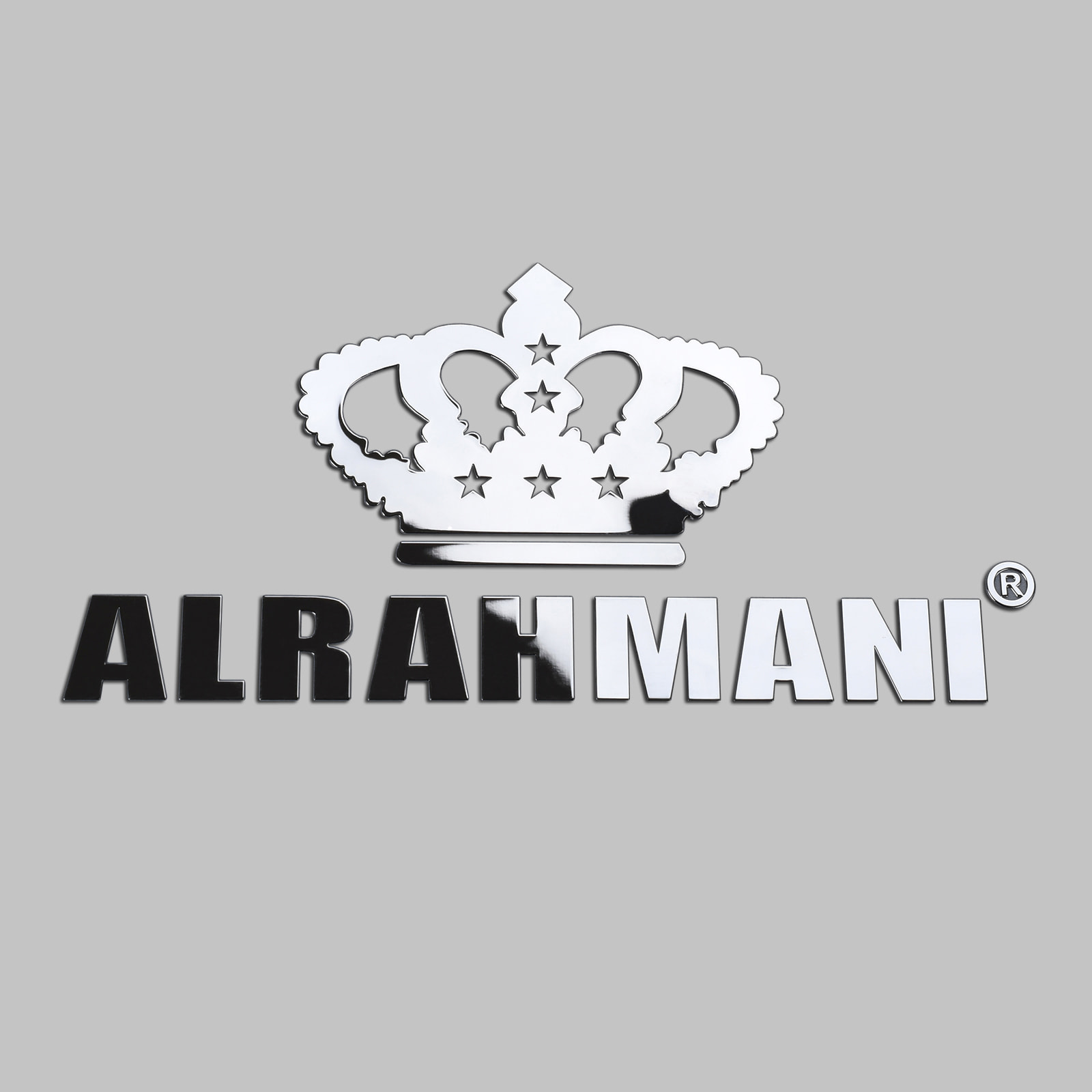 Logo elettroformato fustellato in argento
