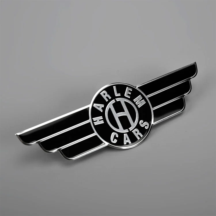 Adesivo logo in acciaio inossidabile