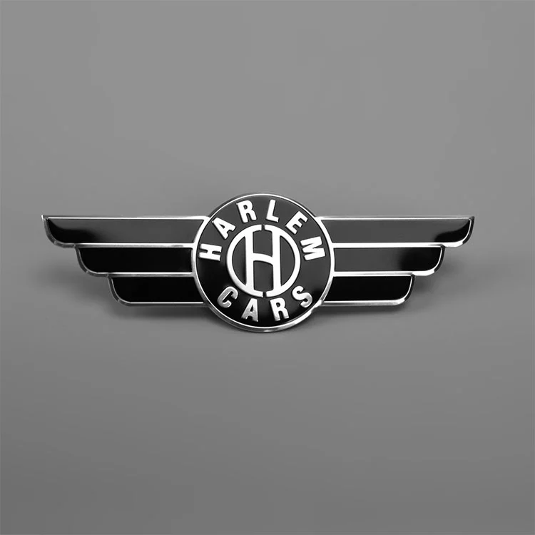 Adesivo logo in acciaio inossidabile
