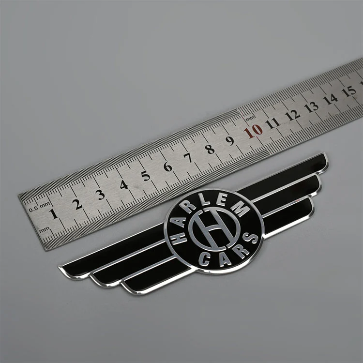 Adesivo logo in acciaio inossidabile