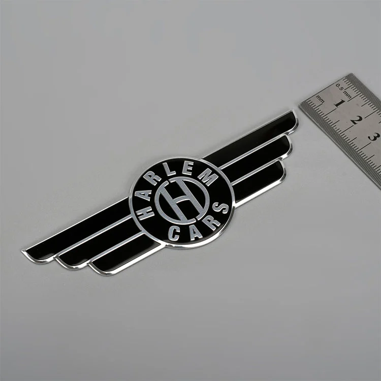Adesivo logo in acciaio inossidabile