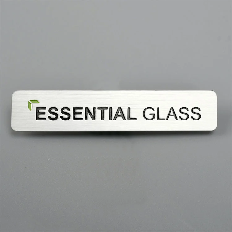 Etichetta in metallo in acciaio inossidabile